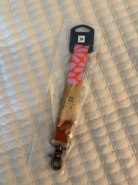 Pink & Orange keychain Thread Wallet